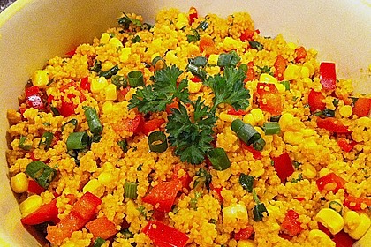 Couscous-Salat lecker würzig 89