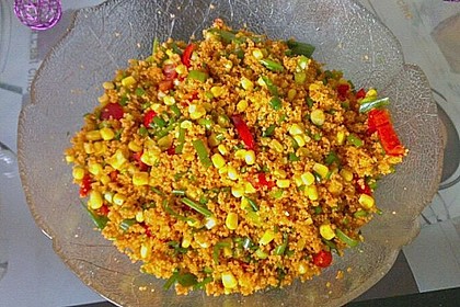 Couscous-Salat lecker würzig 79