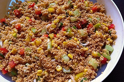 Couscous-Salat lecker würzig 19