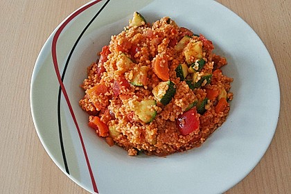 Couscous-Salat lecker würzig 22