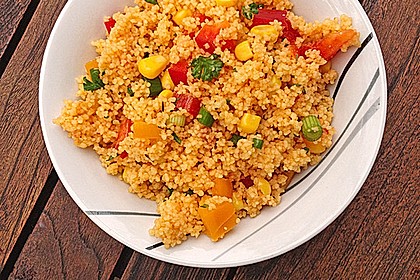 Couscous-Salat lecker würzig 4