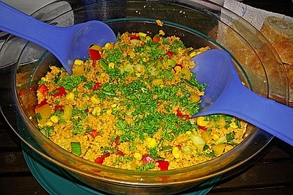 Couscous-Salat lecker würzig 83