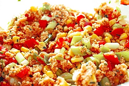 Couscous-Salat lecker würzig 44
