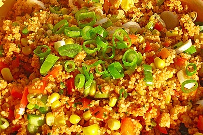 Couscous-Salat lecker würzig 9