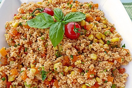 Couscous-Salat lecker würzig 16
