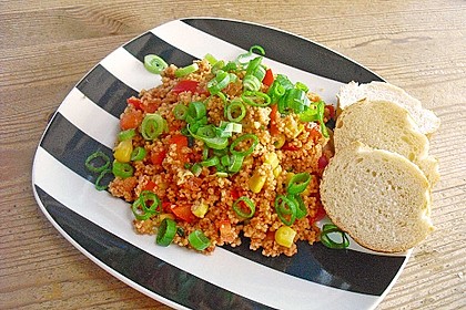 Couscous-Salat lecker würzig 12