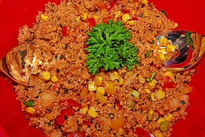 Couscous-Salat lecker würzig 36