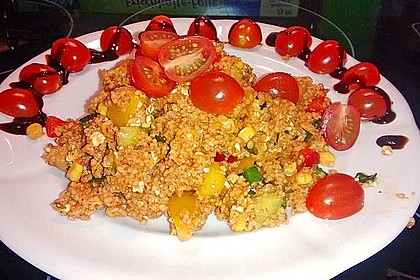 Couscous-Salat lecker würzig 69