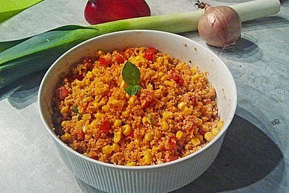 Couscous-Salat lecker würzig 15