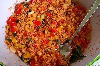Couscous-Salat lecker würzig 119