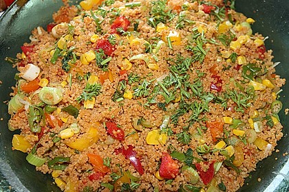 Couscous-Salat lecker würzig 39