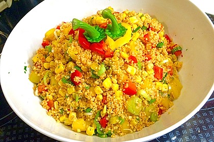 Couscous-Salat lecker würzig 20