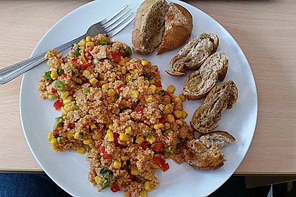 Couscous-Salat lecker würzig 74