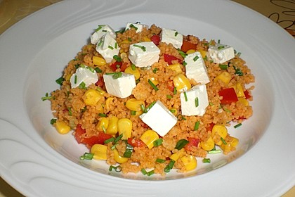 Couscous-Salat lecker würzig 17