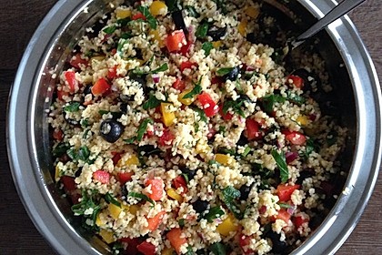 Couscous-Salat lecker würzig 111