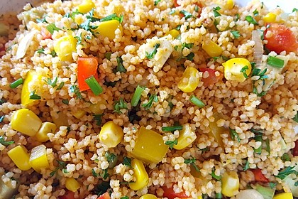 Couscous-Salat lecker würzig 8