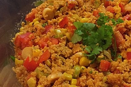 Couscous-Salat lecker würzig 112