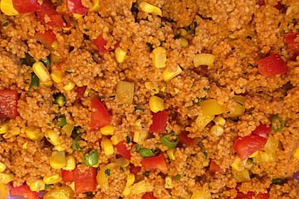 Couscous-Salat lecker würzig 106