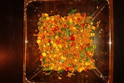 Couscous-Salat lecker würzig 123