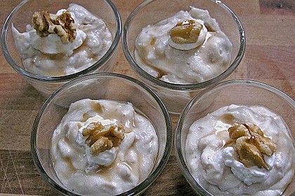 Ahorncreme mit N&uuml;ssen
