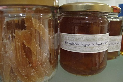 Kandierter Ingwer 9