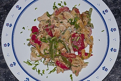 Leckere Kartoffel - Hähnchen - Pfanne 7