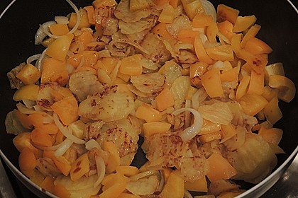 Leckere Kartoffel - Hähnchen - Pfanne 6