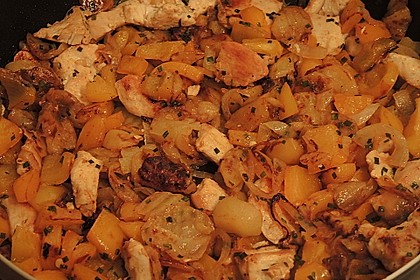 Leckere Kartoffel - Hähnchen - Pfanne 2