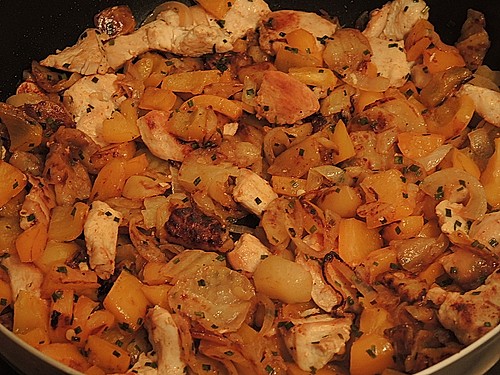 Leckere Kartoffel - Hähnchen - Pfanne (Rezept mit Bild) | Chefkoch.de