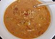 Pikante Wei&szlig;krautsuppe mit Speck