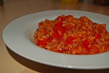 Rotes Hack - Risotto 1