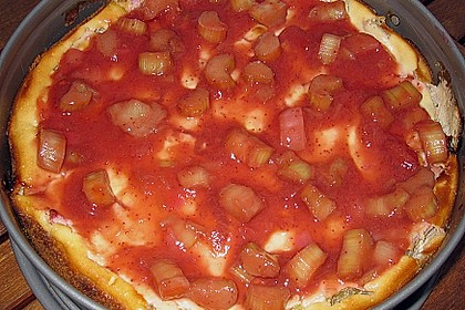 Rhabarber - Quark - Torte