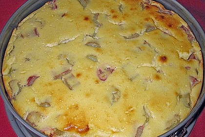 Rhabarber - Quark - Torte 1