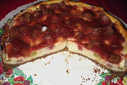 Rhabarber - Quark - Torte 2