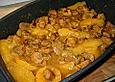 Putencurry in Sherry - Mango - Orangen - Pfirsich - So&szlig;e