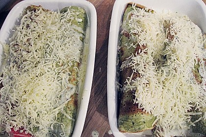 B&auml;rlauch - Pfannkuchen mit Spargel - Schinkenf&uuml;llung 14