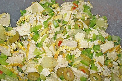 Putenfleischsalat f&uuml;r Figurbewusste 1