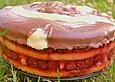 Kirsch - Bananen - Schoko - Torte