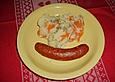 M&ouml;hreneintopf mit Wurst