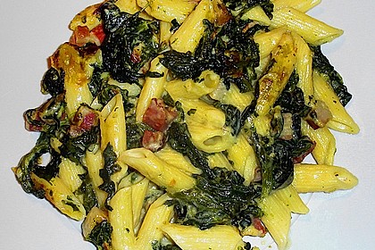 Tortiglioni Prosciutto e Spinaci al forno 6