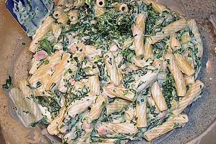 Tortiglioni Prosciutto e Spinaci al forno 2