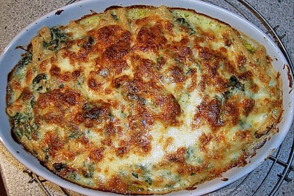 Tortiglioni Prosciutto e Spinaci al forno 4