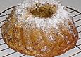 Apfel - Krokant Gugelhupf