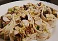 Wraps mit Putenbrust und K&auml;se