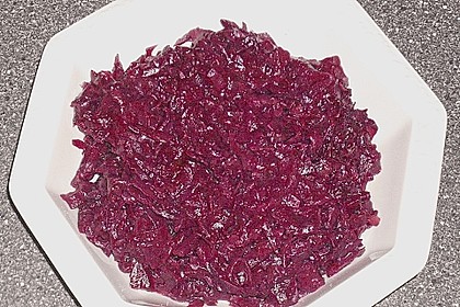 Rotkohl, frisch zubereitet 11