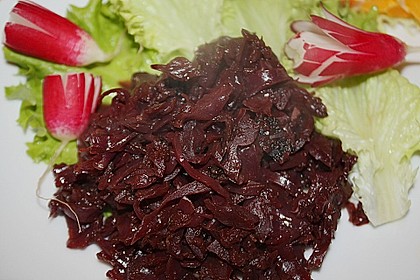 Rotkohl, frisch zubereitet 16