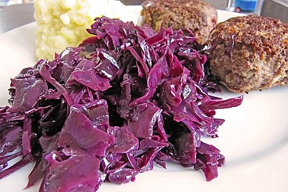 Rotkohl, frisch zubereitet 1