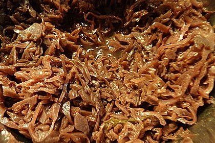 Rotkohl, frisch zubereitet 26