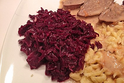 Rotkohl, frisch zubereitet 3