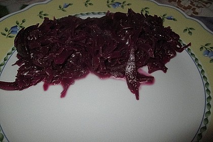 Rotkohl, frisch zubereitet 23